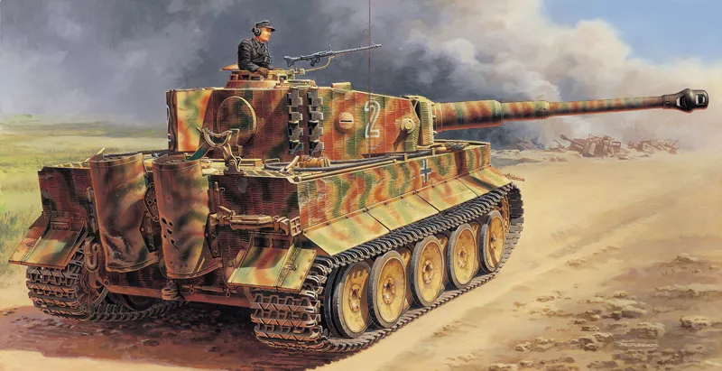Italeri - Pz.Kpfw.VI Tiger I Ausf.E mid production